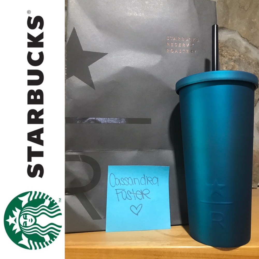 Highly sought after matte teal Reserve tumbler